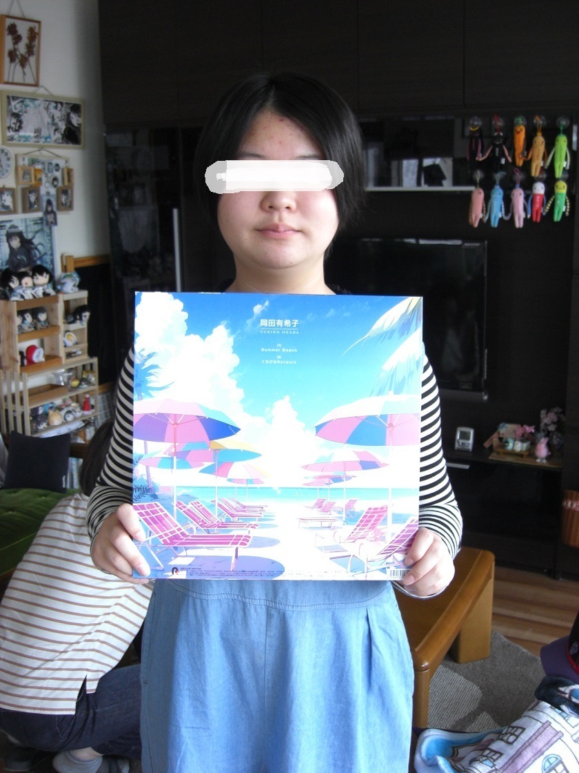 岡田有希子の12インチアナログレコードを手に入れました: 海cafe2