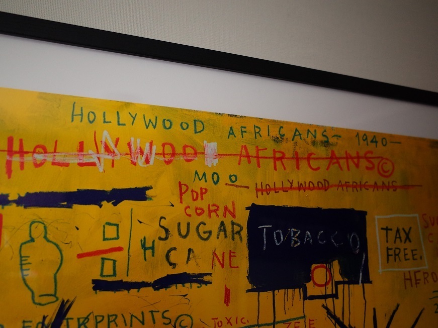 バスキアの絵画を、お披露目いたします: 海cafe2